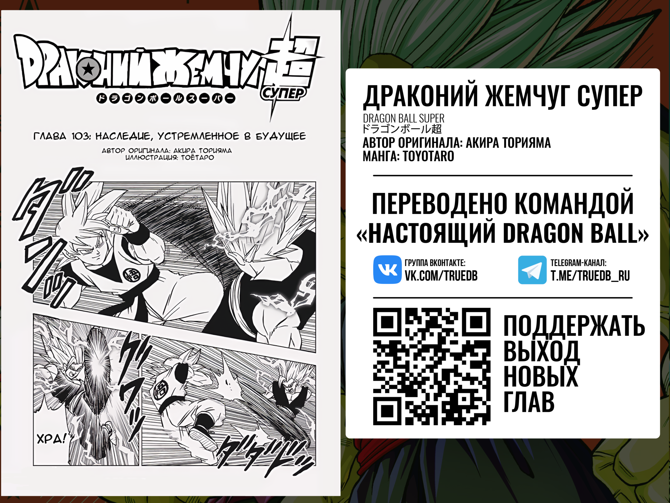 Read Dragon Ball Super RU Manga Online